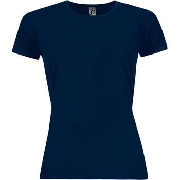 Футболка женская Sporty Women 140 темно-синяя, размер XXL
