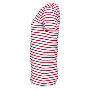 Футболка Miles Women белая с красным, размер XXL