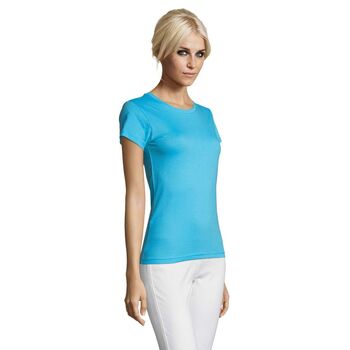 Футболка женская Regent Women бирюзовая, размер L