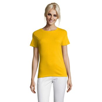 Футболка женская Regent Women желтая, размер XL