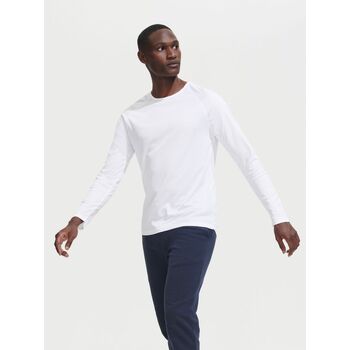 Футболка с длинным рукавом Sporty LSL Men ярко-синяя, размер L