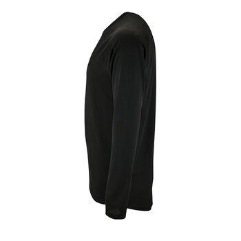 Футболка с длинным рукавом Sporty LSL Men черная, размер L