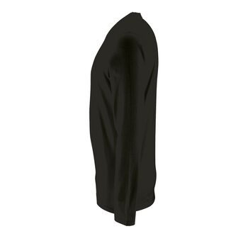 Футболка с длинным рукавом Imperial LSL Men черная, размер 4XL