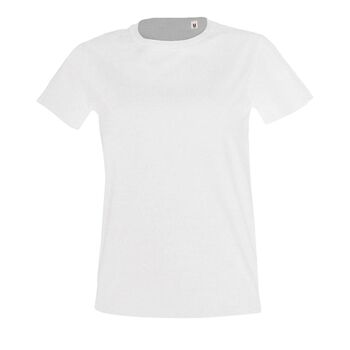 Футболка женская Imperial Fit Women белая, размер XL