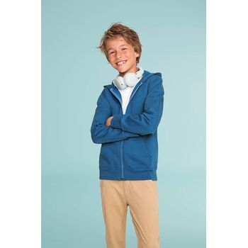 Толстовка детская Stone Kids черная, на рост 106-116 см (6 лет)