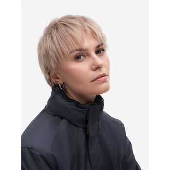 Куртка на стеганой подкладке Robyn темно-синяя, размер 4XL