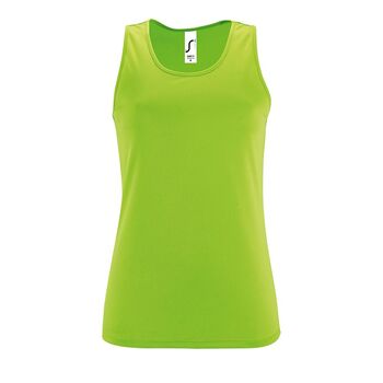 Майка женская Sporty TT Women зеленый неон, размер XS