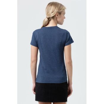 Футболка женская Regent Fit Women синий меланж, размер L