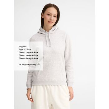 Толстовка женская Spencer Women, светло-серый меланж, размер XL