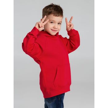 Толстовка детская Stellar Kids, красная, на рост 130-140 см (10 лет)