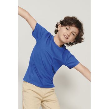 Футболка детская Pioneer Kids, бирюзовая, на рост 96-104 см (4 года)