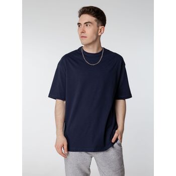 Футболка оверсайз мужская Boxy Men, синяя (джинс), размер XL