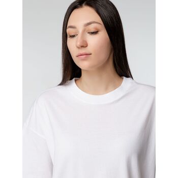 Футболка оверсайз женская Boxy Women, бежевая (льняная), размер L