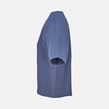 Футболка оверсайз женская Boxy Women, синяя (джинс), размер XS