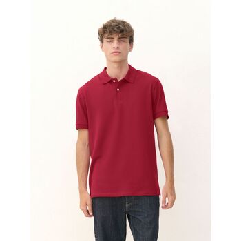 Рубашка поло унисекс Pacific, красная, размер XL