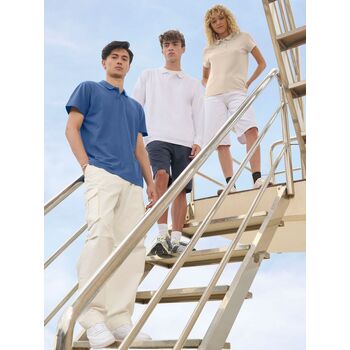 Рубашка поло женская Pacific Women, синяя (джинс), размер L