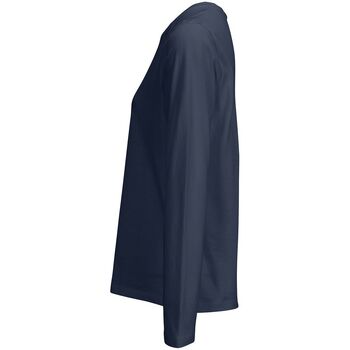 Футболка с длинным рукавом женская Monarch Women, темно-синяя (navy), размер XL