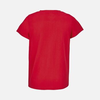 Футболка женская Regent Women с V-образным вырезом, красная, размер S