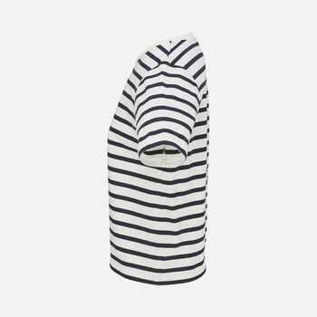 Футболка женская Legend Women, молочно-белая с темно-синим, размер XXL