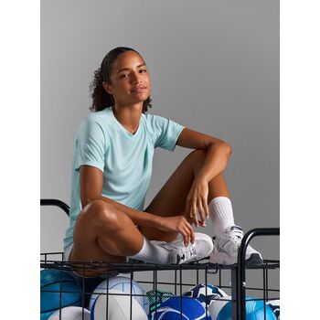 Футболка спортивная женская Vortex Women, темно-синяя, размер L