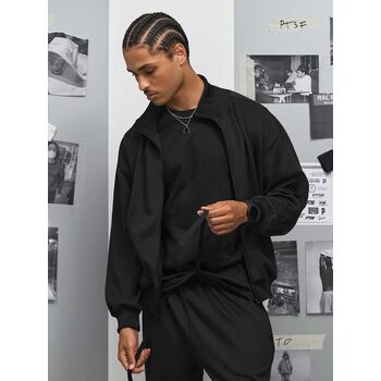 Куртка спортивная Junior, черная, размер XL