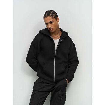 Толстовка унисекс на молнии Jelo, черная, размер L