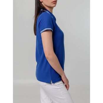 Рубашка поло женская Virma Stripes Lady, ярко-синяя, размер S