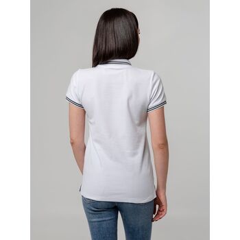 Рубашка поло женская Virma Stripes Lady, белая, размер XL
