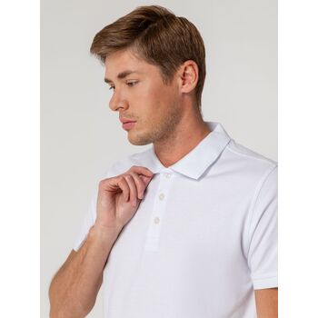 Рубашка поло мужская Virma Stretch, белая, размер S