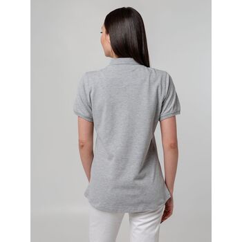 Рубашка поло женская Virma Stretch Lady, серый меланж, размер L