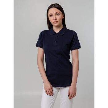 Рубашка поло женская Virma Stretch Lady, темно-синяя, размер L