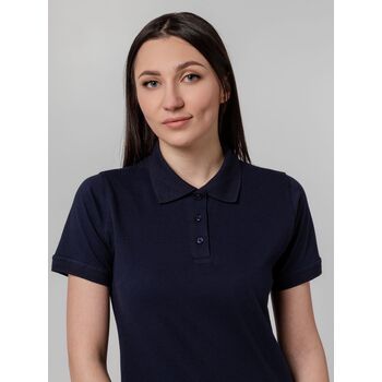 Рубашка поло женская Virma Stretch Lady, темно-синяя, размер L