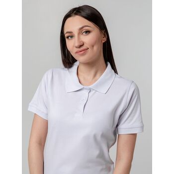 Рубашка поло женская Virma Stretch Lady, белая, размер S