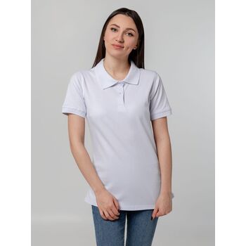 Рубашка поло женская Virma Stretch Lady, белая, размер M