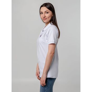 Рубашка поло женская Virma Stretch Lady, белая, размер M