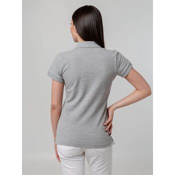 Рубашка поло женская Virma Premium Lady, серый меланж, размер S
