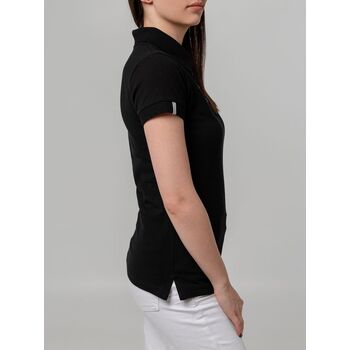 Рубашка поло женская Virma Premium Lady, черная, размер 3XL