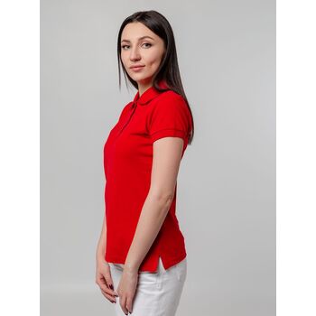 Рубашка поло женская Virma Premium Lady, красная, размер S