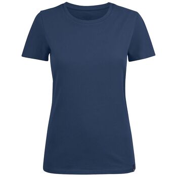 Футболка женская Ladies American U синяя, размер XL