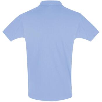 Рубашка поло мужская Perfect Men 180 голубая, размер 3XL