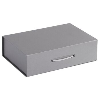 Коробка Case, серебристая