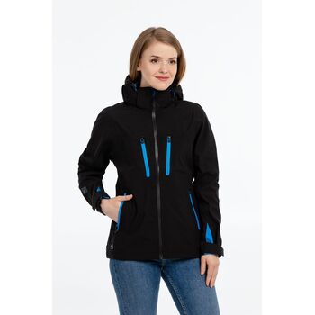 Куртка софтшелл женская Patrol черная с серым, размер XS