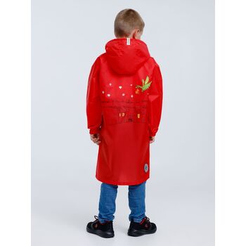Дождевик детский Rainman Kids красный, 7-9 лет