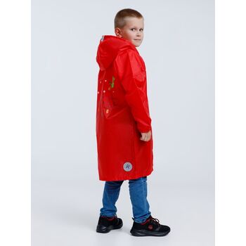 Дождевик детский Rainman Kids красный, 7-9 лет