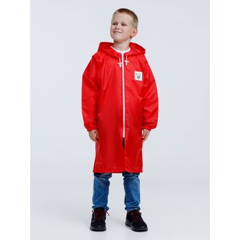 Дождевик детский Rainman Kids красный, 10-12 лет