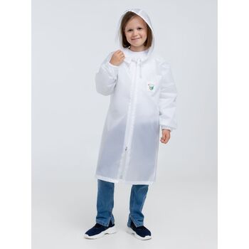 Дождевик детский Rainman Kids белый, 7-9 лет