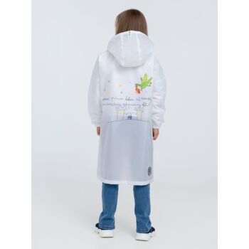 Дождевик детский Rainman Kids белый, 7-9 лет
