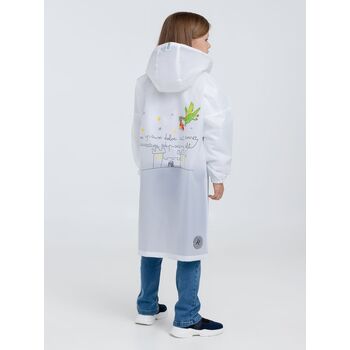 Дождевик детский Rainman Kids белый, 7-9 лет