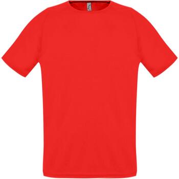 Футболка унисекс Sporty 140 красная, размер XXL