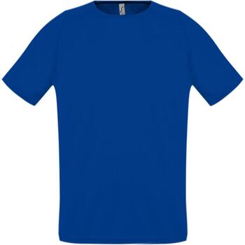 Футболка унисекс Sporty 140 ярко-синяя, размер L